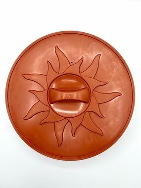 Nordic Ware Terracotta Tortilla and Pancake Warmer With Lid - Sun Pattern